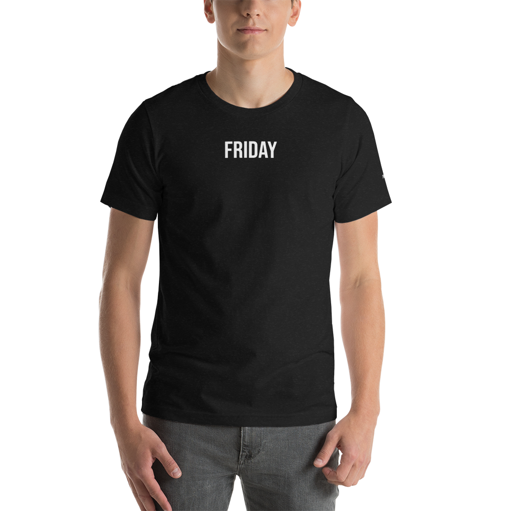 Black Unisex Friday T-Shirt