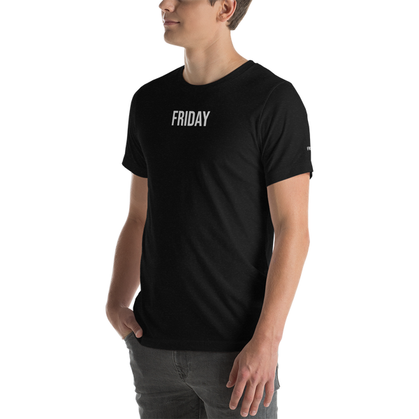 Black Unisex Friday T-Shirt