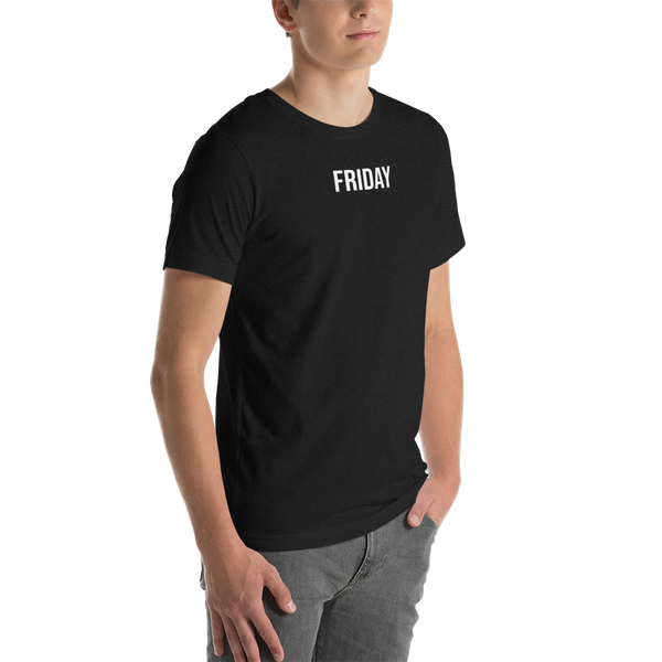 Black Unisex Friday T-Shirt